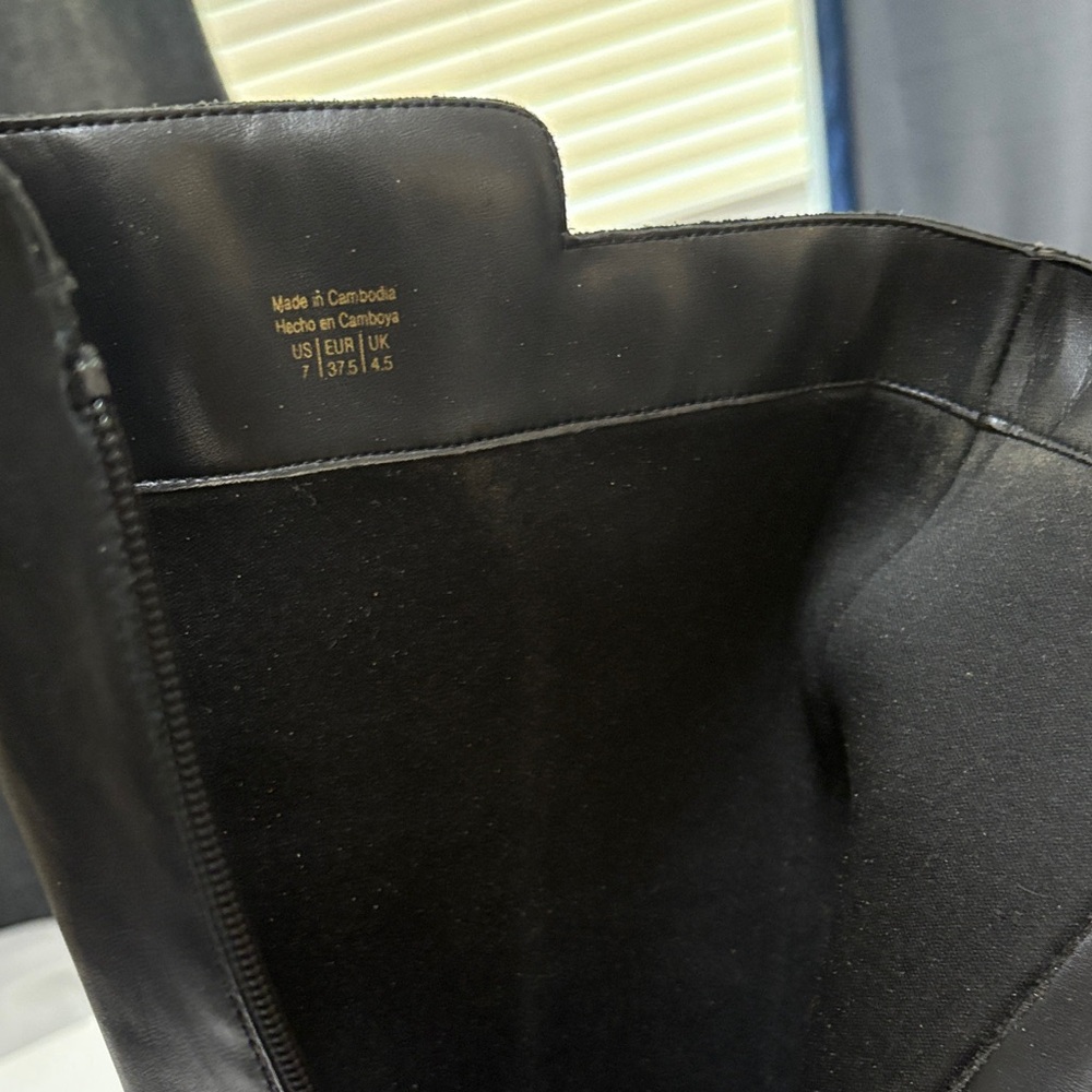 Aldo Women's Over the Knee Black Boots - Picture 5 of 10